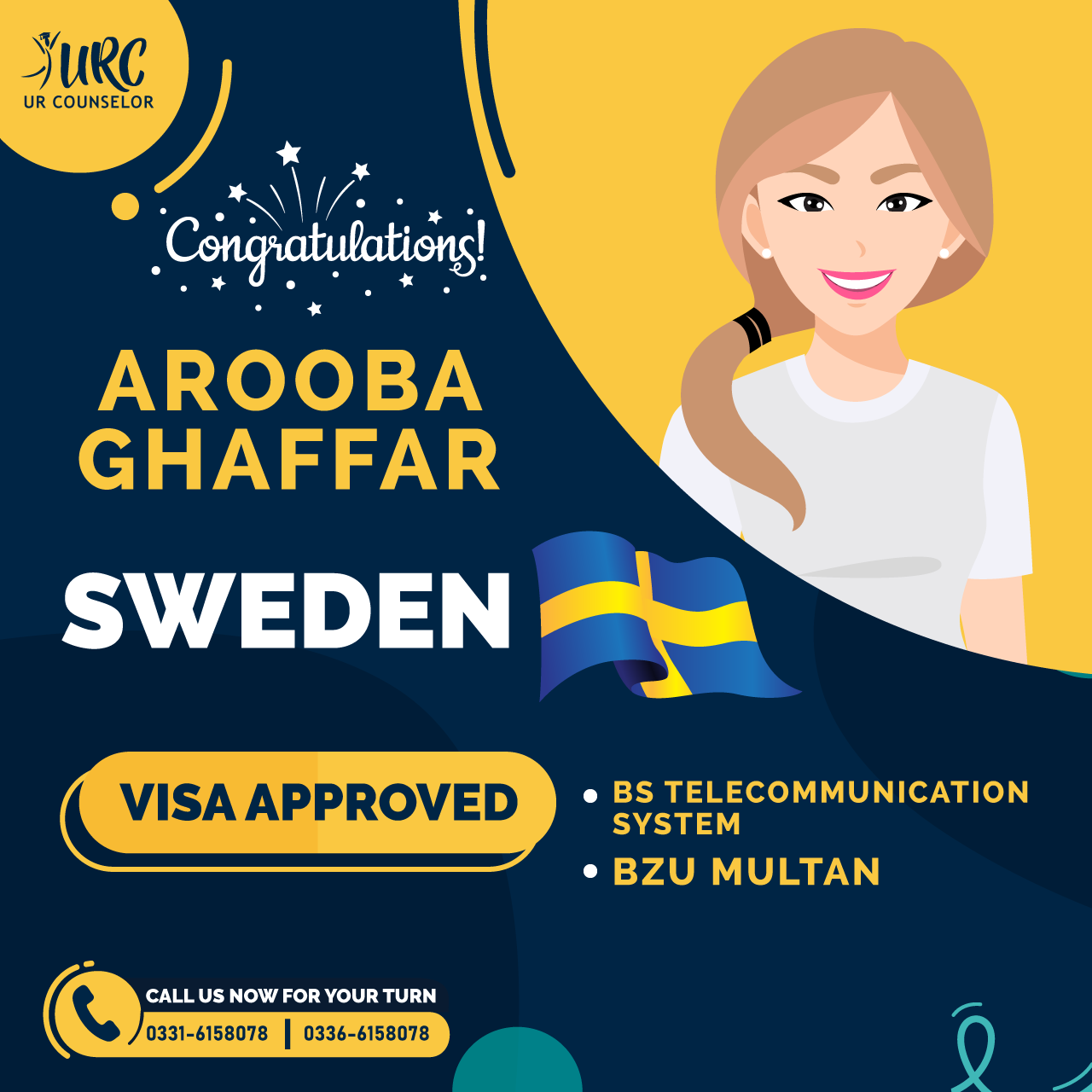 Sweden Visa Approved